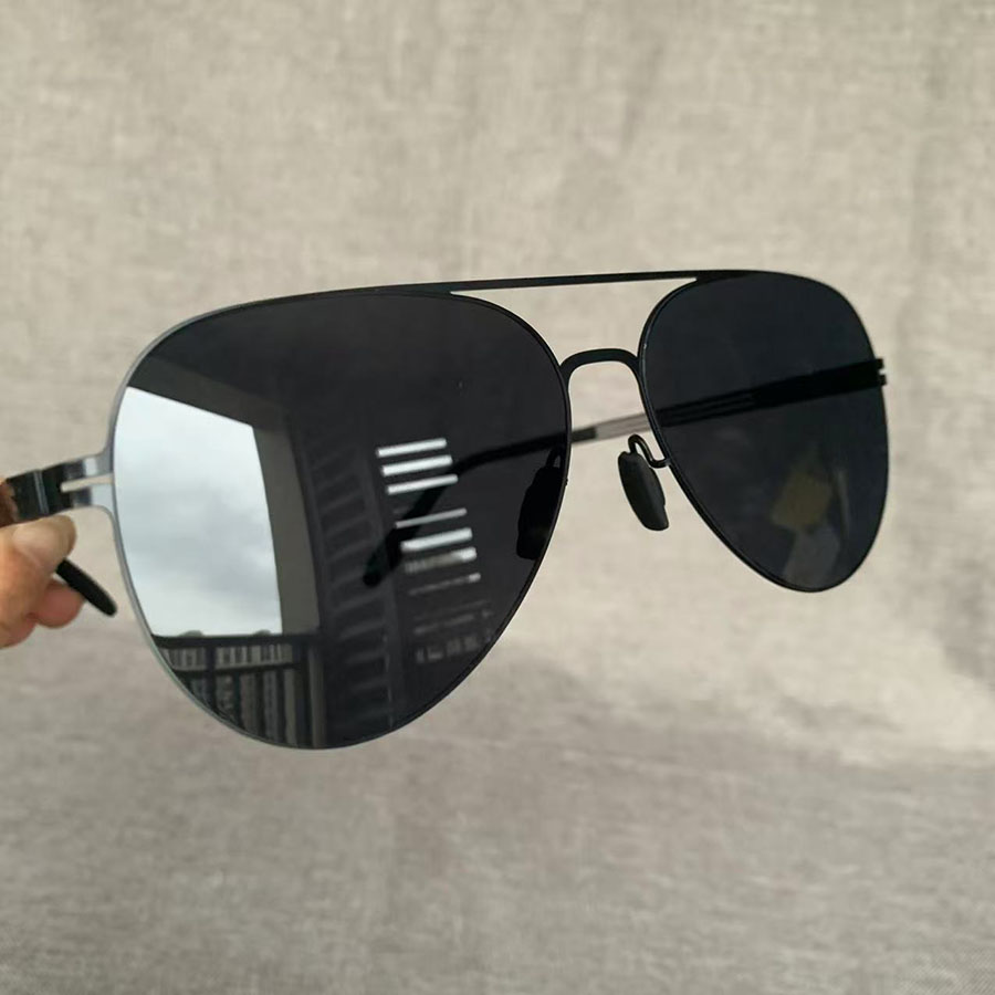 파일럿 남성용 선글라스 스테인레스 스틸 HD 나일론 렌 - Sunglasses Aviator Polarized 리뷰 및 가격