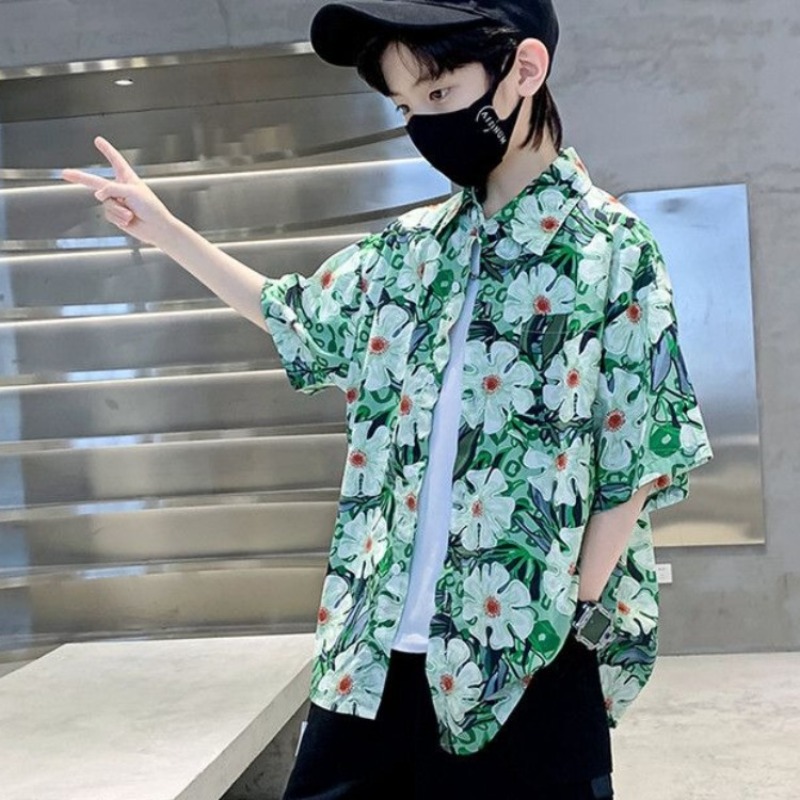 남아 플로럴 셔츠 여름 세트 2026 HK 스타일 비치 - Resort Shirt Floral 리뷰 및 가격