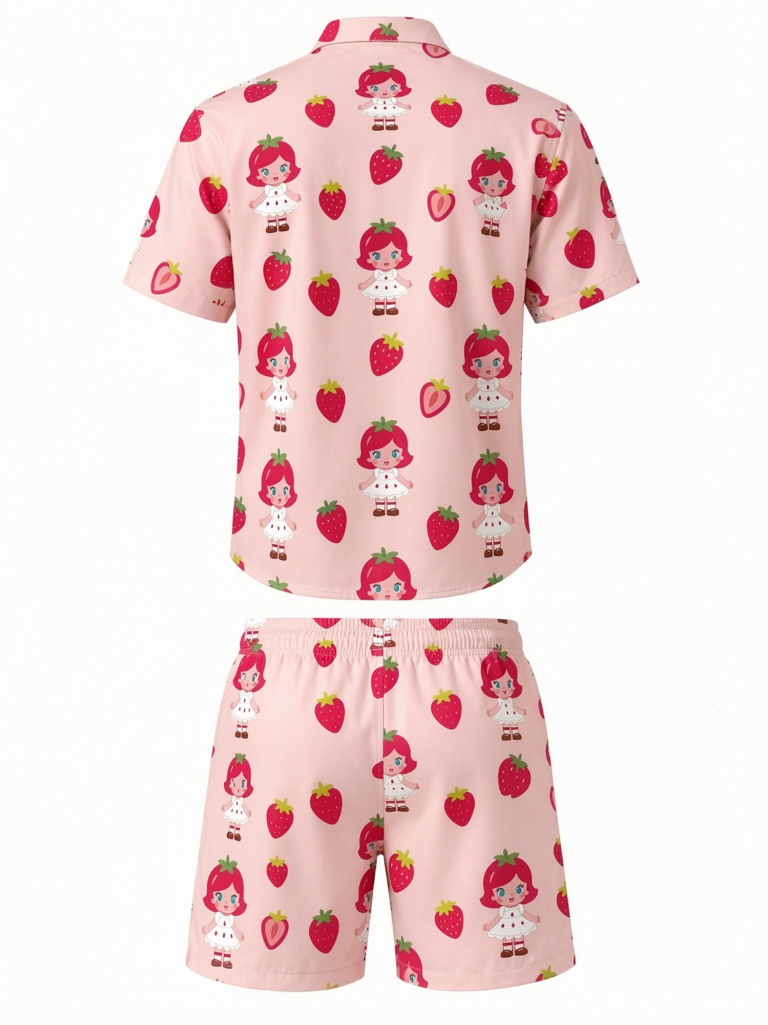 남성용 꽃무늬 반팔 셔츠와 드로스트링 반바지 세트, 해 - Resort Shirt Floral 리뷰 및 가격