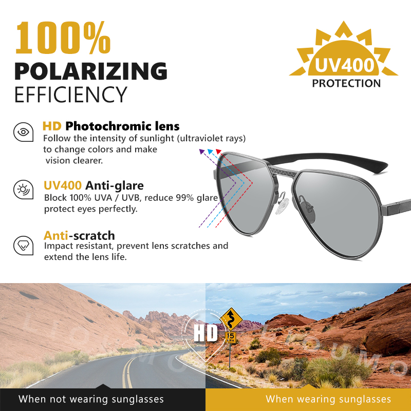 LIOUMO 알루미늄 마그네슘 프레임 항공 선글라스 편 - Sunglasses Aviator Polarized 리뷰 및 가격